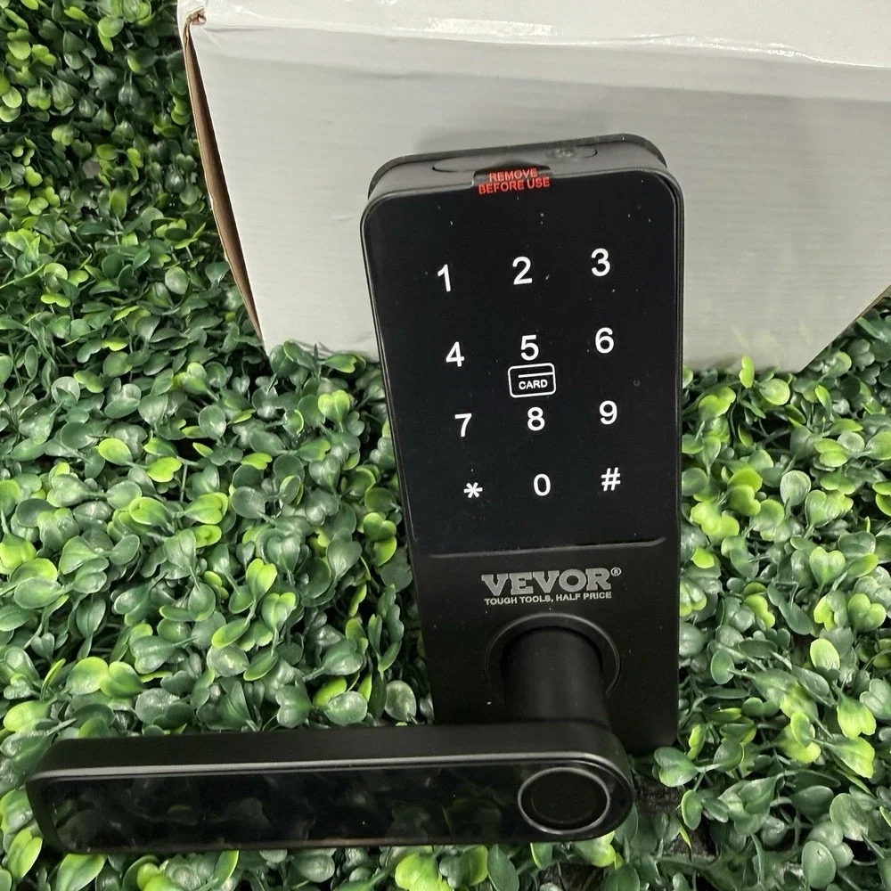 VEVOR Smart Lock, 5-in-1 Smart Door Knob Keypad Fingerprint with App Control